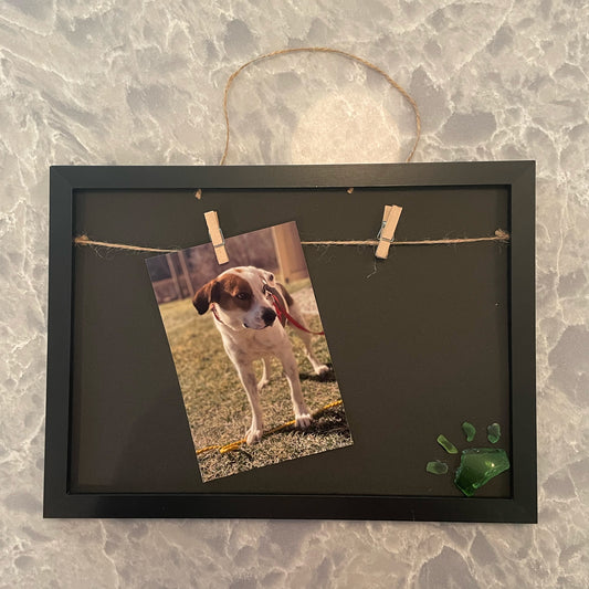 Green Colored Beach Glass