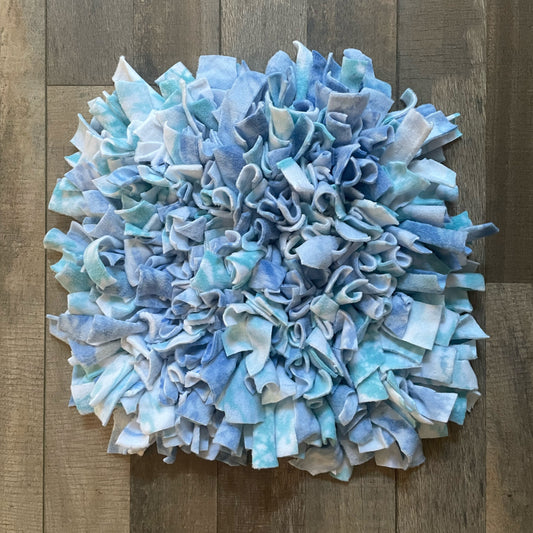 Blue Marble Colored Snuffle Mat